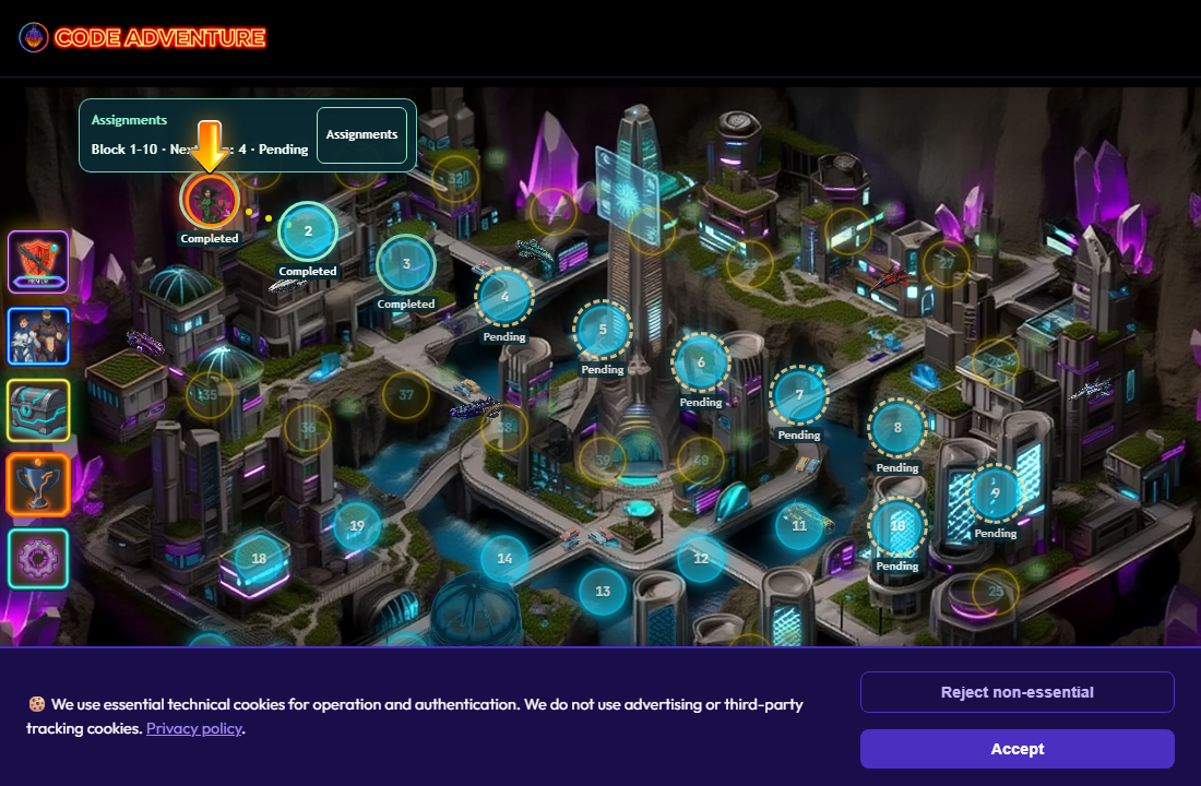 View of Read map statuses (5)