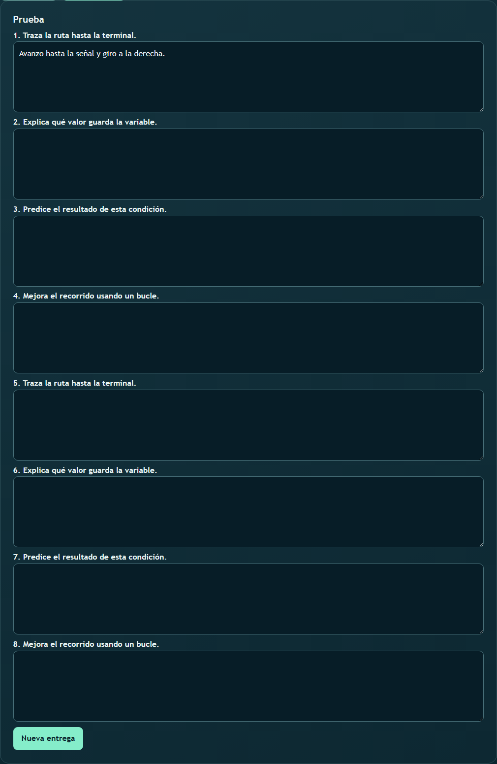 Vista de Preparar pruebas y resolver borradores (8)