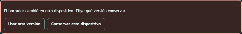 Vista de Preparar pruebas y resolver borradores (9)