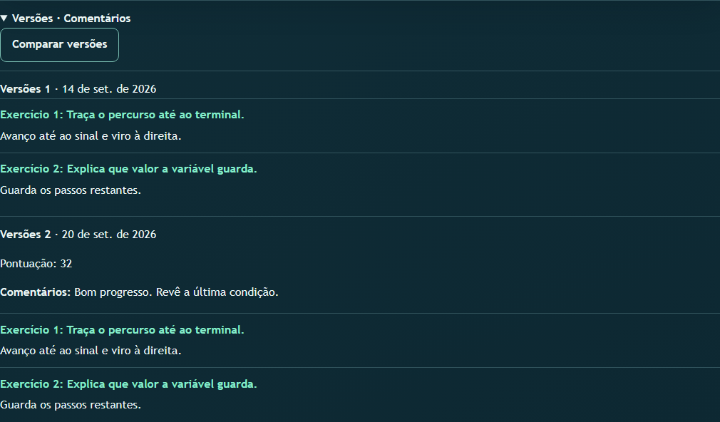 Vista de Resolver casos especiais (14)